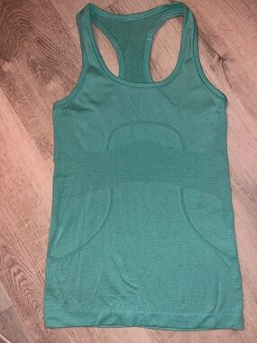 Lululemon Swiftly Tech Racerback Tank Top. Tidewater Teal size 4 NWOT